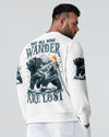 Maxcorners Not All Who Wander Are Lost Bear Compass All Over Print LM1501