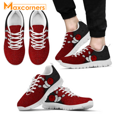 Maxcorners Bowling Texture All Over Printed Sneaker Shoes