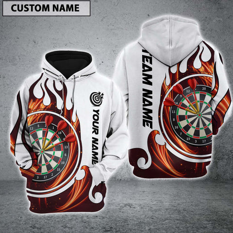 Maxcorners Darts Fire Blaster Personalized Name And Team Name 3D Shirt