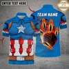 Maxcorners Bowling Armor Flaming Strike Personalized Name 3D Unisex Shirt