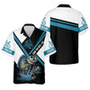 Maxcorners Livin The Reel Life, Funny Fishing Shirt, Men Button Down Shirt, UV Protection Clothing, Bass Fishing