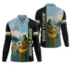 Maxcorners Boatin And Floatin, Bigfoot Fishing Shirt, Funny Fishing Shirt, SPF Shirt, Presents For Fishermen