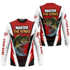 Maxcorners Master Strike, UPF Fishing Shirts, Breathable Long Sleeve Shirt, Hooded Shirt, Custom Fishing Shirt