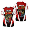 Maxcorners Master Strike, UPF Fishing Shirts, Breathable Long Sleeve Shirt, Hooded Shirt, Custom Fishing Shirt