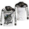 Maxcorners Camo Fishing Shirt, Fish Button Up Shirt, SPF Long Sleeve Shirts, Presents For Fishermen