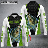 Maxcorners Jerseys Crappie Fishing Customize Name 3D Shirts