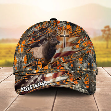 Maxcorners Elk Hunting Classic Personalized Cap