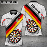 Maxcorners Germany 3 Darts Personalized Name 3D Shirt