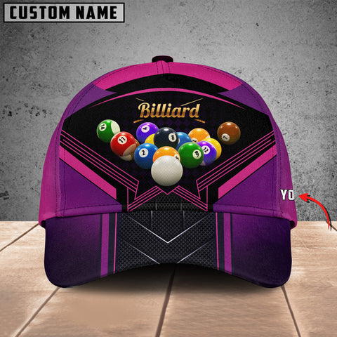 Maxcorners Billiard Customized Name 3D Cap