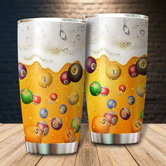 Maxcorners Billiard Beer Yummy N Ball Tumbler