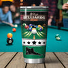 Maxcorners 8Ball Billiards Personalized Stainless Steel Tumbler