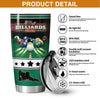 Maxcorners 8Ball Billiards Personalized Stainless Steel Tumbler