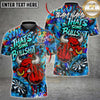 Maxcorners Darts Angry Bull Middle Finger That's Some Bullshit Paint Splatter Multi Options Personalized Name, Team Name Unisex 3D Shirt (5 Colors)
