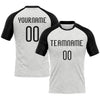 Maxcorners Custom White Black Abstract Line Sublimation Volleyball Uniform Jersey LM2605