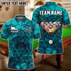 Maxcorners Billiards Ball 8 Grunge Hexagon Personalized Name, Team Name Unisex Shirt ( 5 Colors )