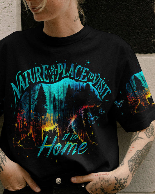 Maxcorners Nature Is Not A Place To Visit All Over Print LM2101