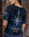 Maxcorners Adventure Awaits Compass All Over Print LM2101