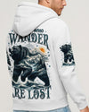 Maxcorners Not All Who Wander Are Lost Bear Compass All Over Print LM1501