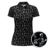 Maxcorners Dachshund Pattern Golf Shirt for Men, Funny Christmas Golf Polos, Golf Gift For Men