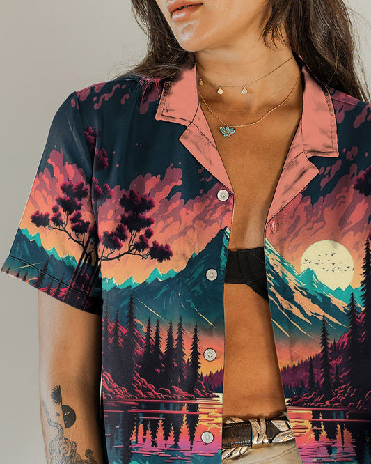 Maxcorners Not All Who Wander Are Lost Hawaiian Shirt LM2101