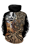 Maxcorners Deer Hunting Customize Name 3D Shirts