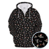 Maxcorners Christmas Dachshund Golf Polos, Funny Dog Pattern Shirt, Xmas Gift for Golf Lovers