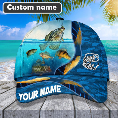Maxcorners Custom Name Panfish 3D Cap