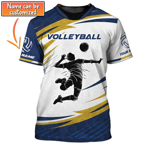 Maxcorners Volleyball Custom Name Shirt