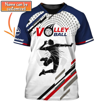 Maxcorners Volleyball Custom Name Unisex Shirt
