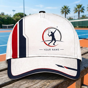 Maxcorners Ace Serve Performance 3D Tennis Personalized Name Cap