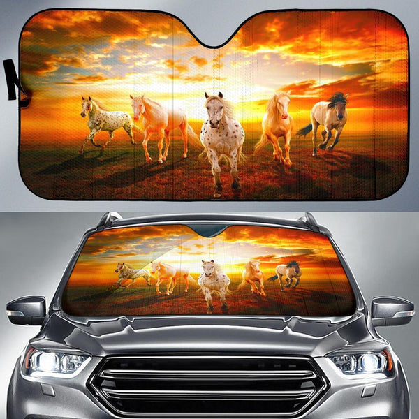 Maxcorners Amazing Horse Car Sun Shade