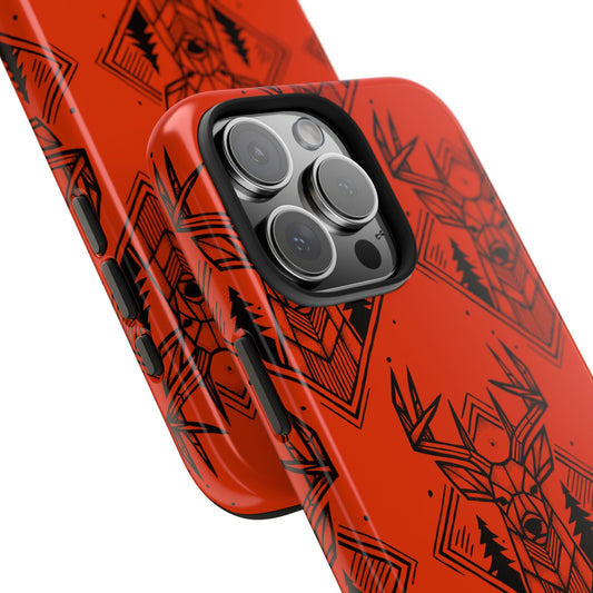 Maxcorners 8 Point Buck Pattern 3D Phone Case LM0812