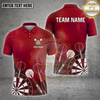 Maxcorners Darts Shirt Minimalist Dartboard Multiple Options Personalized Name, Team Name 3D Shirt