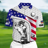 Max Corner Pride Premium Golf Man, Cool Polo 3D AOP For Lovers Multicolor Custom Name