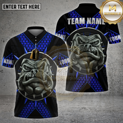 Maxcorners Bulldog Dart Shirt Fierce Multioptions Personalized Name, Team Name Unisex 3D Shirt (4 Colors)