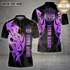 Maxcorners Dragon Dart Shirt Golden Tribal Multioptions Personalized Name, Team Name Unisex 3D Shirt (4 Colors)