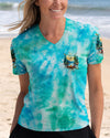 Maxcorners Meet Me At My Happy Place Campfire Tie Dye All Over Print LM2101