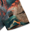 Maxcorners Compass Ocean Hawaiian Shirt LM1501