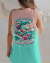 Maxcorners Saltwater Heals Everything Dolphins Compass All Over Print LM2101