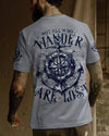 Maxcorners Not All Who Wander Are Lost Compass Anchor All Over Print LM1501