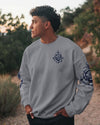 Maxcorners Not All Who Wander Are Lost Compass Anchor All Over Print LM1501