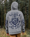 Maxcorners Not All Who Wander Are Lost Compass Anchor All Over Print LM1501