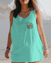 Maxcorners Glamper I Camp With Style Beach Flamingo All Over Print LM2101