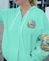 Maxcorners Glamper I Camp With Style Beach Flamingo All Over Print LM2101