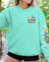 Maxcorners Glamper I Camp With Style Beach Flamingo All Over Print LM2101