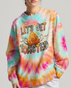 Maxcorners Let's Get Toasted Tie Dye All Over Print LM2101