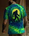 Maxcorners Bigfoot In The Forest Green Blue Swirl All Over Print LM1601