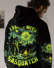 Maxcorners I Party With Sasquatch Bigfoot All Over Print LM1601