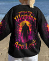 Maxcorners Not All Who Wander Are Lost Bigfoot Compass All Over Print LM1601