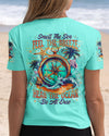 Maxcorners Smell The Sea Feel The Breeze Compass All Over Print LM1501